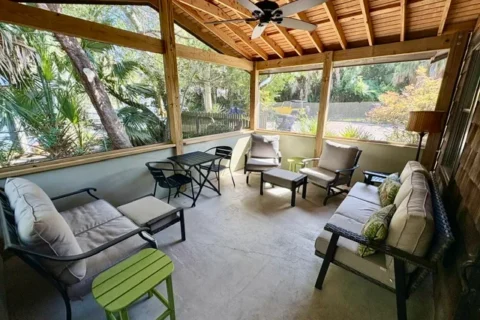 New Screened Porch