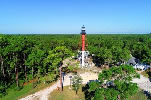 Crooked River Lighthouse in Carrabelle FL